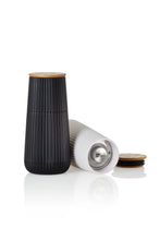 Load image into Gallery viewer, AdHoc Scape Salt & Pepper Mill Set Black & White