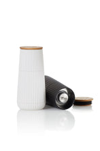 Load image into Gallery viewer, AdHoc Scape Salt & Pepper Mill Set Black & White