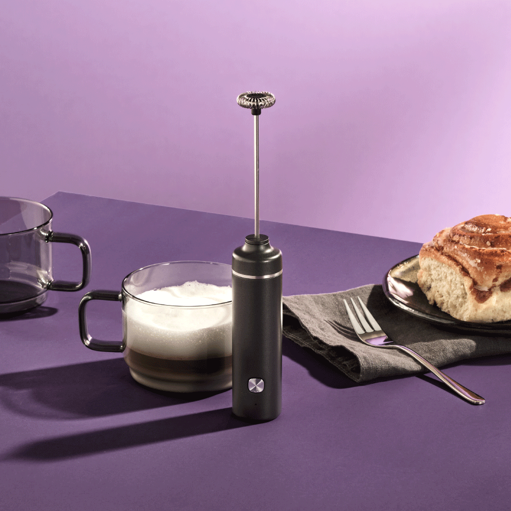 Moro rechargeable electric milk and sauce frother