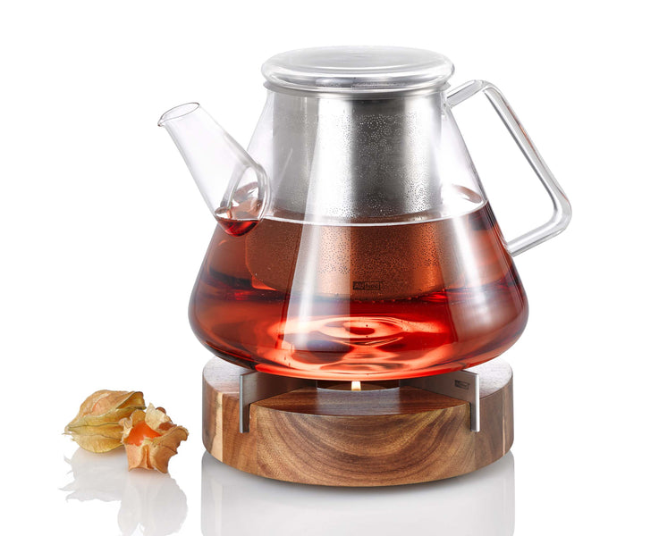 The AdHoc Orient Glass Teapot and Tuto Food Warmer