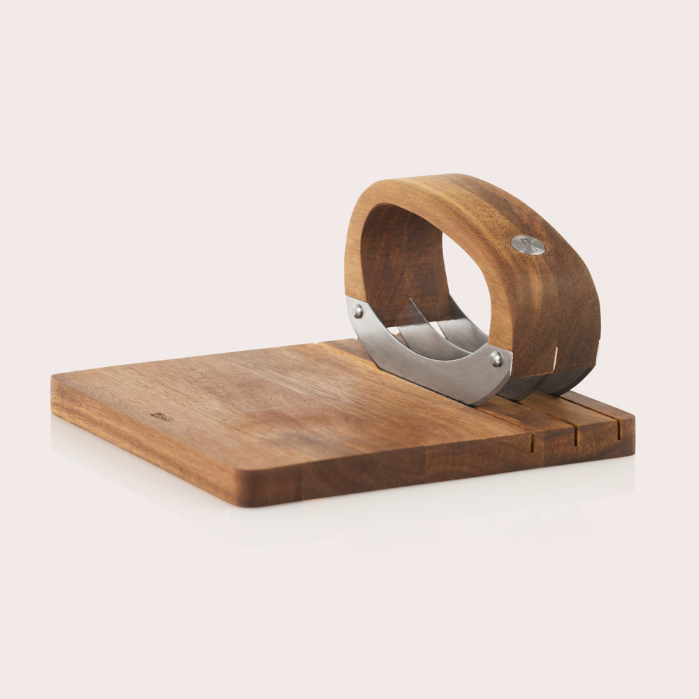 AdHoc Roccaverde Chopping Knife with Chopping Board