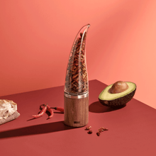 Load image into Gallery viewer, AdHoc Peperone Chilli Cutter in Acacia Wood Finish
