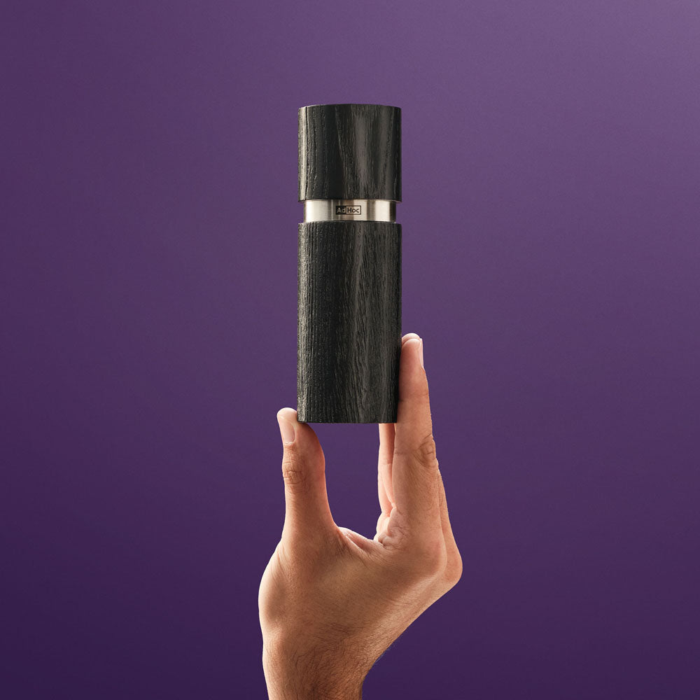 Textura Wood Salt & Pepper Mill Set