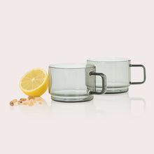 Load image into Gallery viewer, AdHoc Impact Cup 2 Piece Set in Grey Glass
