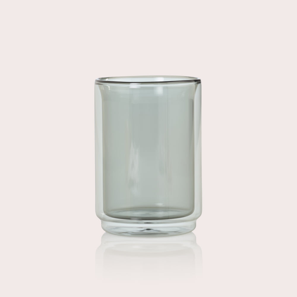 AdHoc Impact Glass Mug in Grey Glass