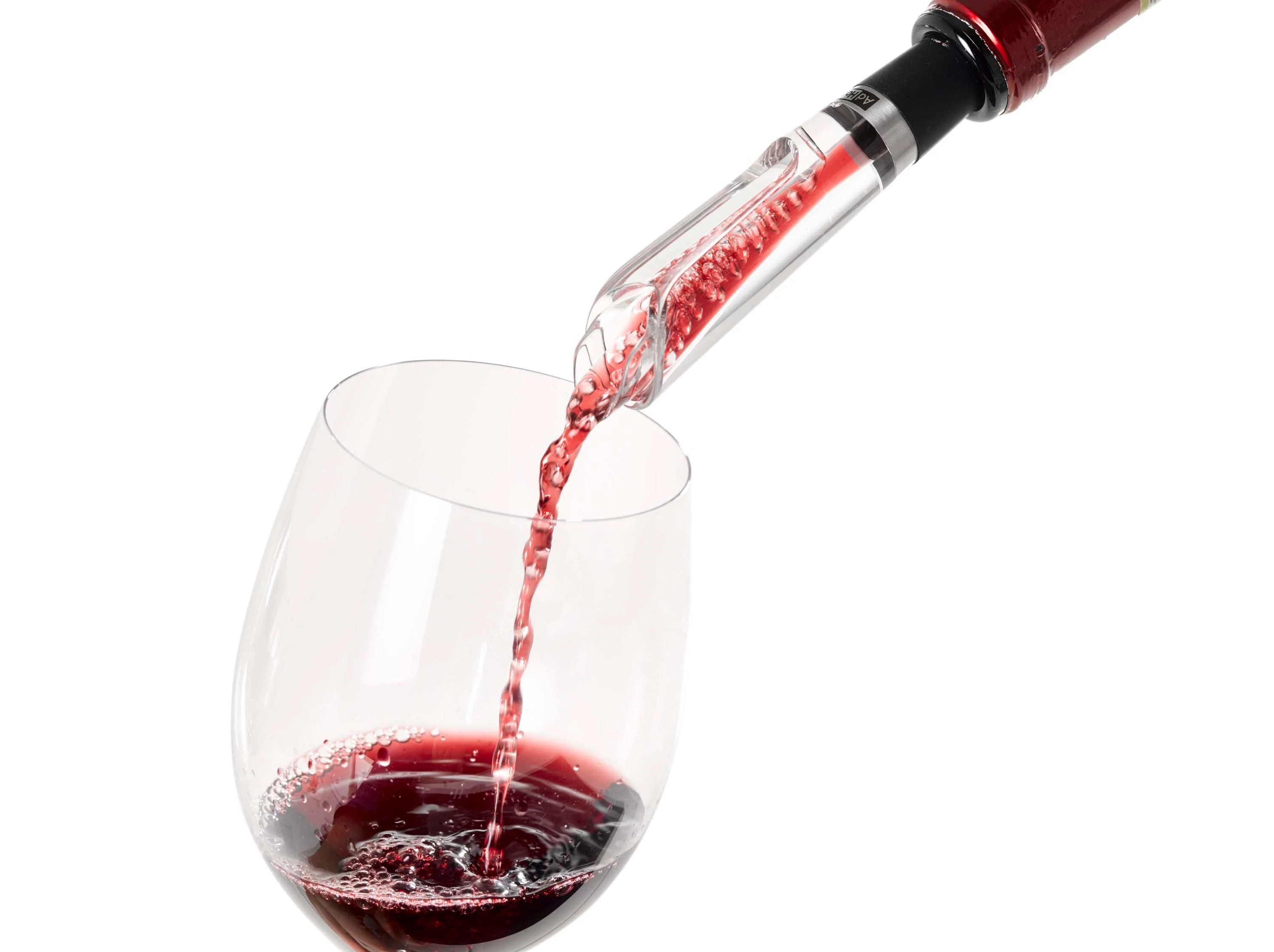 Vine wine aerator and pourer