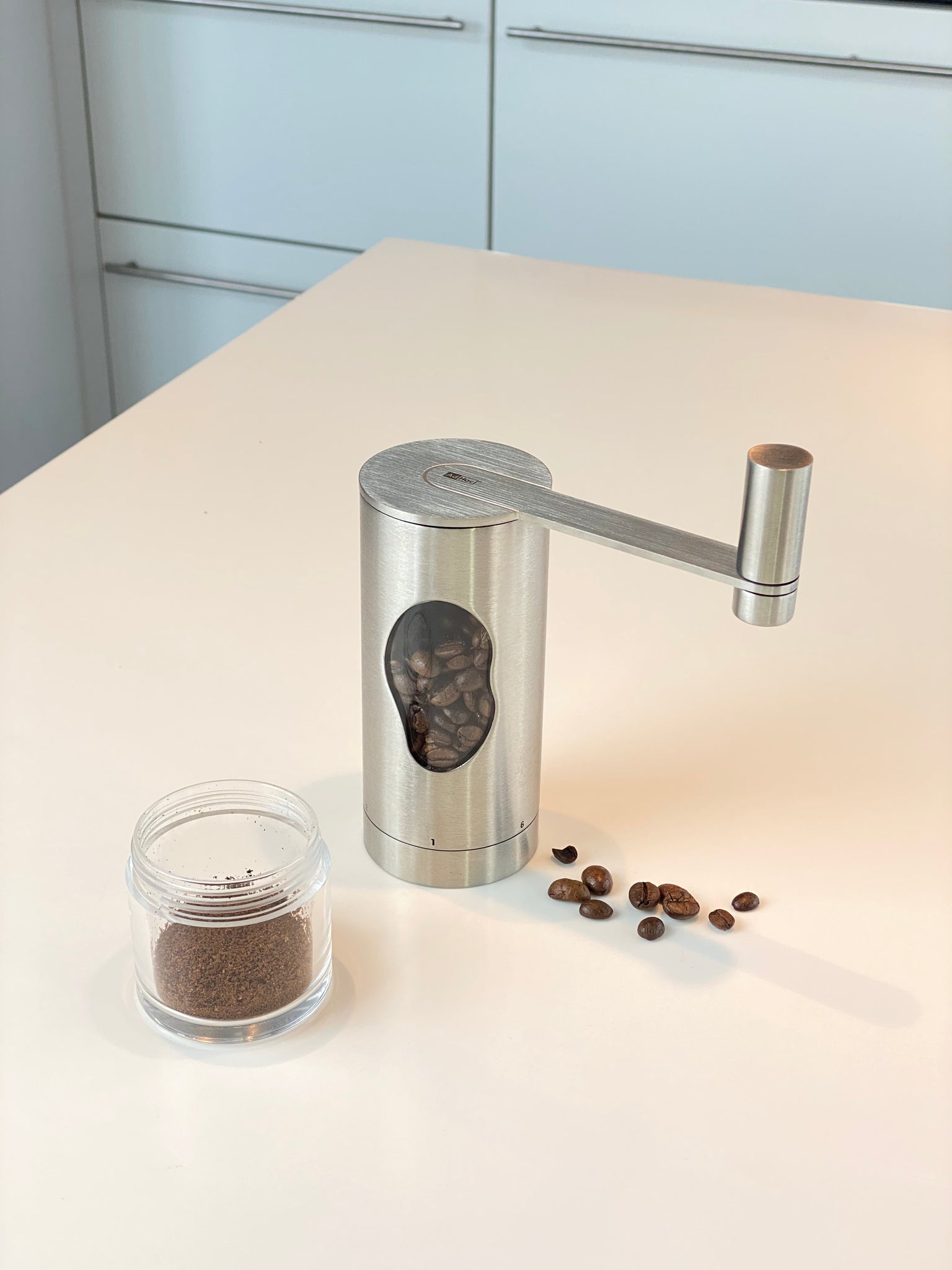 AdHoc Mrs. Bean Stainless Steel Coffee Grinder – Adhoc Kitchen